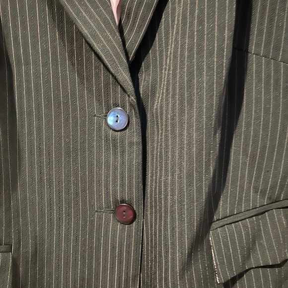 NWOT Stanley Blacker Pinstripe Blazer - Picture 3 of 11